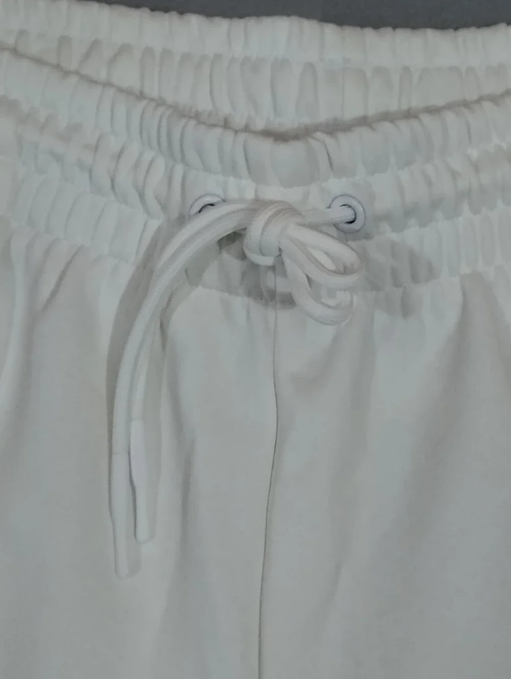 Adidas Z.N.E Jogger Pants Mens Large Tall White Drawstring Running Training NWT